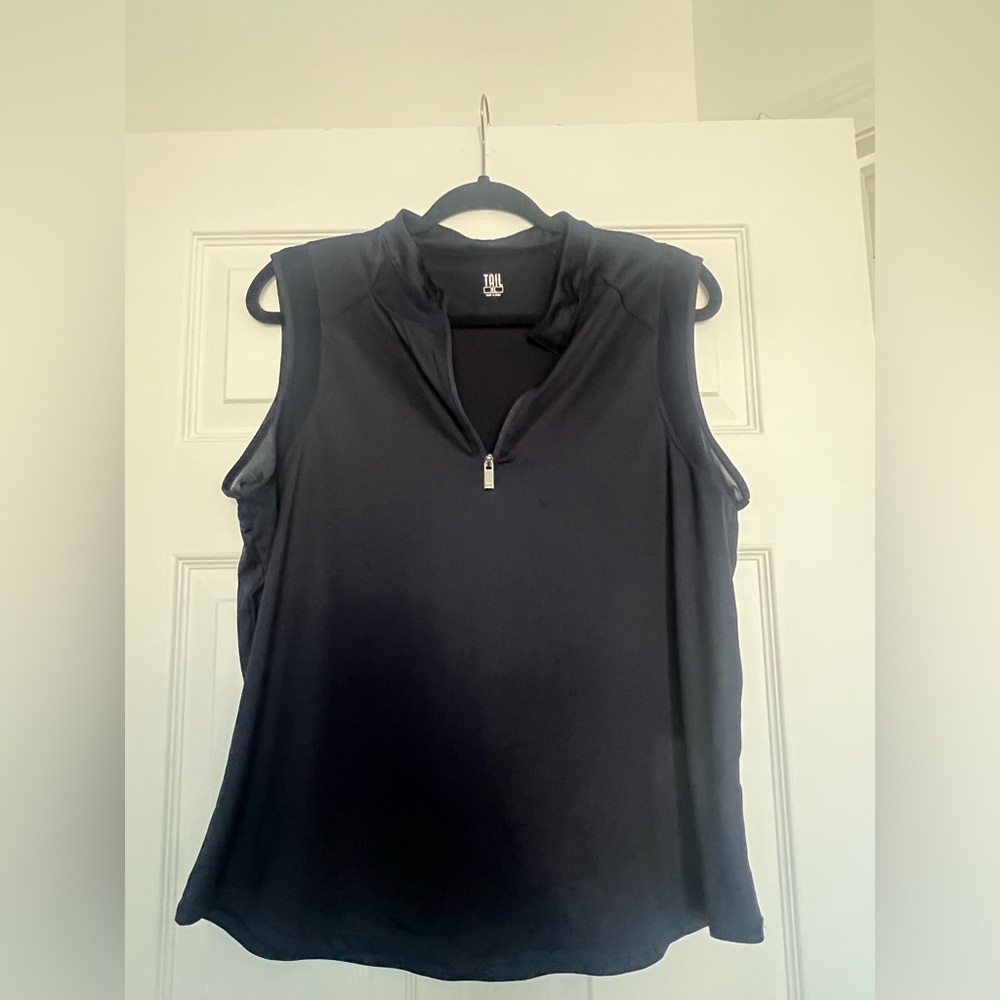 Tail Women's Zip-Neck Tank Top XL